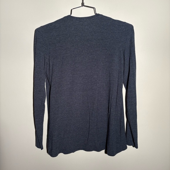 Nicole Miller New York Modal Blend Cardigan With Built In Shirt - Picture 8 of 8